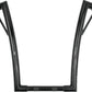 Burly Brand Louie Bar 16in - Gloss Black B12-7008B