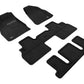 3D MAXpider 08-17 Buick Enclave With Bucket 2nd Row Elegant Black R1 R2 R3 L1BC02304709