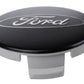 Ford Racing Ford Car Black & Chrome Wheel Center Cap Kit - Satin M-1096K-BCS
