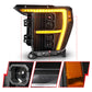 ANZO 21-23 Ford F-150 (w/Factory Halogen) Z-Series Full LED Proj Headlights - Driver Side ONLY 111593X-L