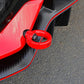PERRIN Performance Rear Tow Hook Kit Red Honda Civic Type R 2017+ / SI 2017+ | PHP-BDY-251RD