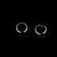 Anzo 2000-2004 Infiniti I30 Projector Headlights w/ Halo Black
