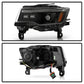 SPYDER 14-21 Jeep Grand Cherokee (HID Model Only) Projector Headlights - Black 5088956