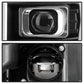 Spyder Ford F250/350/450 11-16 V2 High-Power LED Headlights-White Light Bar-Black PRO-YD-FS11V2PL-BK 5087898