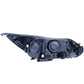 Anzo 2012-2014 Ford Focus Projector Headlights w/ Plank Style Design Black