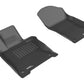 3D MAXpider 2014-2017 Infiniti Q50 Kagu 1st Row Floormat - Black L1IN01711509