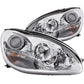 Anzo 2000-2005 Mercedes Benz S Class W220 Projector Headlights Chrome