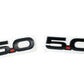 Ford Performance Parts 15-17 Ford Mustang 5.0L Fender Emblem Black
