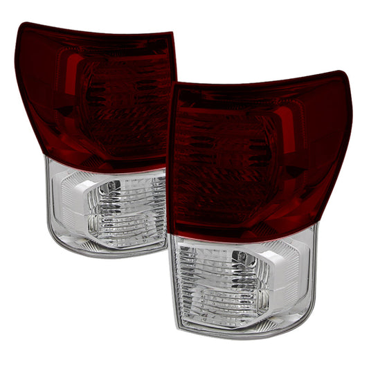 SPYDER Xtune Toyota Tundra 2007-2013 OEM Style Tail Lights Red Smoked ALT-JH-TTU10-OE-RSM 9030239