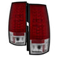 Spyder Chevy Suburban/GMC Yukon/Yukon Denali 07-14 LED Tail Lights Red Clear ALT-YD-CSUB07-LED-RC 5002150