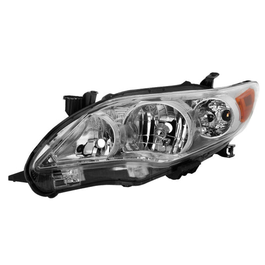 SPYDER xTune Toyota Corolla 11-13 Driver Side Headlights - OEM Left - Chrome HD-JH-TCO11-OE-L 9937538