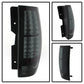 Spyder Chevy Suburban/GMC Yukon/Yukon Denali 07-14 LED Tail Lights Blk Smke ALT-YD-CSUB07-LED-BSM 5078087