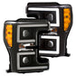 Anzo LED Headlights 17-18 Ford F-250 Projector Plank-Style