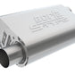 Borla CrateMuffler Mopar BB 383/413/426/440 S-Type 2.5in Offset/Offset 14inx4.35inx9in Oval Muffler 400942