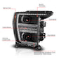 ANZO 21-23 Ford F150 LED Projector Headlight w/Switchback+Sequential - Black (Passenger Side Only) 111594-R