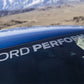 Ford Racing Ford Performance Ranger Windshield Banner - Silver M-1820-RGS