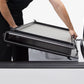 Access LOMAX Pro Series Tri-Fold Cover 2020 Jeep Gladiator 5ft (w/ Trail Rail) Box Diamond Plate B0070029