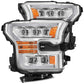 AlphaRex 11-16 Ford F-350 SD NOVA LED Proj Headlights Plank Style Chrm w/Activ Light/Seq Signal 880148 *Discontinued