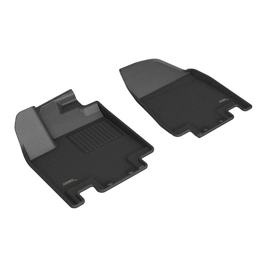 3D MAXpider 22-23 Infiniti QX60 7 Seat Kagu Black Floormat- Row 1 L1IN03211509