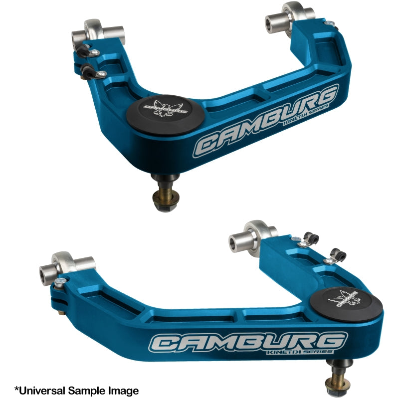 Camburg Chevy/GMC 1500 2WD/4WD 19-23 KINETIK V2 Performance Billet Uniball Upper Arms (King Blue) CAM-210099-BLU