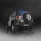 Corsa Performance Jeep 07-11 Wrangler 3.8L/12-14 Wrangler 3.6L Polished Sport Axle-Back