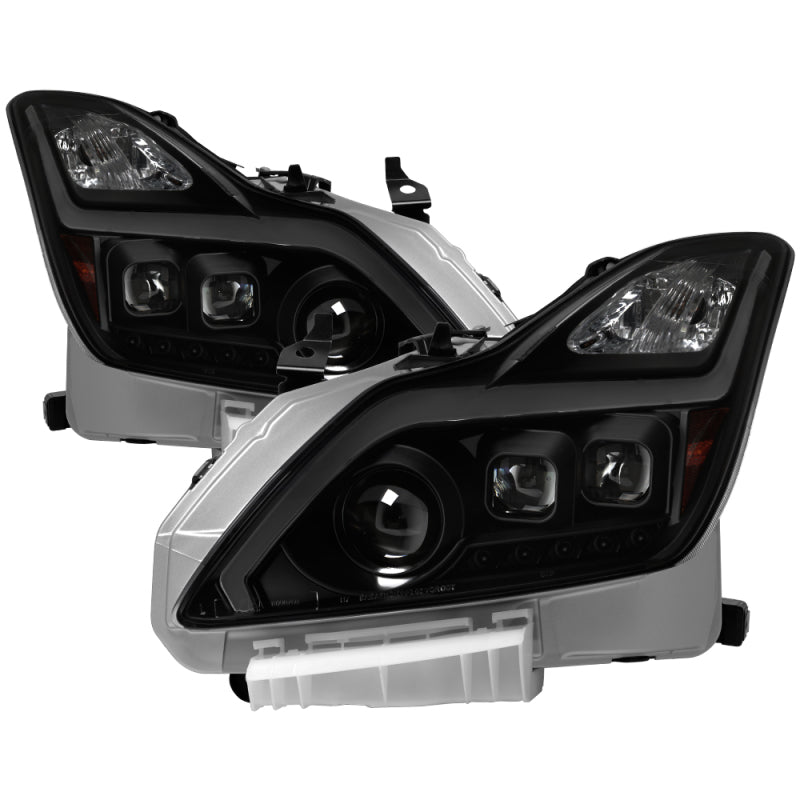 SPYDER xTune Infiniti G37 Coupe HID Only 08-15 Projector Headlights Black Smoked PRO -JH-IG3708-2D-LB-BSM 9039348