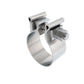 Borla Universal 2.25in (57mm) Stainless Steel Half Moon Clamp 18322