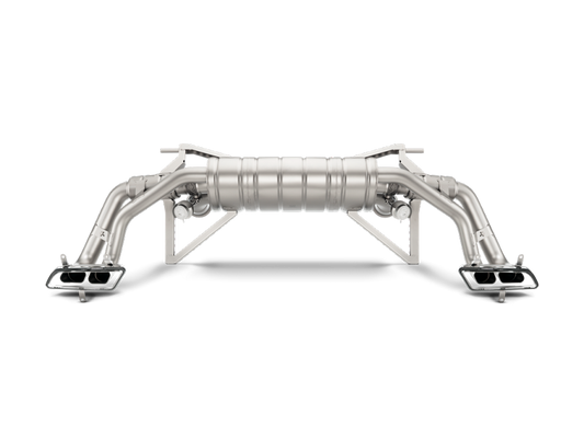 Akrapovic 16-17 Audi R8 5.2 FSI Coupe/Spyder Slip-On Line (Titanium) w/ Carbon Titanium Tips S-AUR8SO3-T