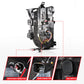 ANZO Z-Series 20-23 Chevy Silverado 2500/3500 Z-Series Full LED Proj Headlights Black - Driver Side 111619X-L