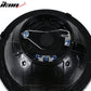 Universal 7In Round Chrome With RGB Halo Projector Headlights H4