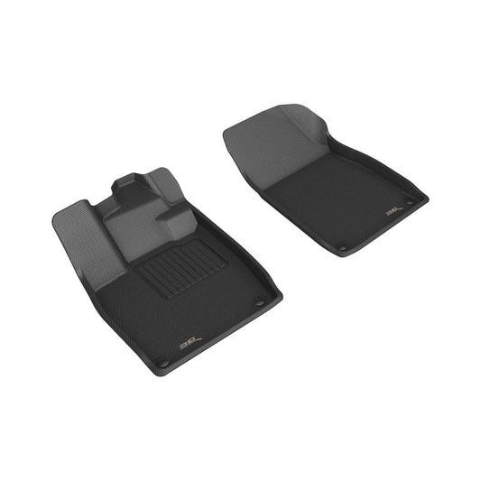 3D MAXpider 22-24 Audi Q4 E-TRON / 22-24 Audi Q4 E-TRON Sportba Kagu 1st Row Floormats - Black L1AD07911509