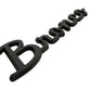 Ford Racing 2021+ Bronco Classic Script Fender Badges - Matte Black (Pair) M-1447-BSMB