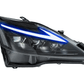 Lexus IS250/IS250C/IS350/IS220d & ISF(XE20) Smoked Matrix Projector Headlights (2006-2014)