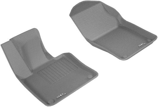3D MAXpider 2017-2019 Volvo S90/V90 Kagu 1st Row Floormat - Gray L1VV02211501