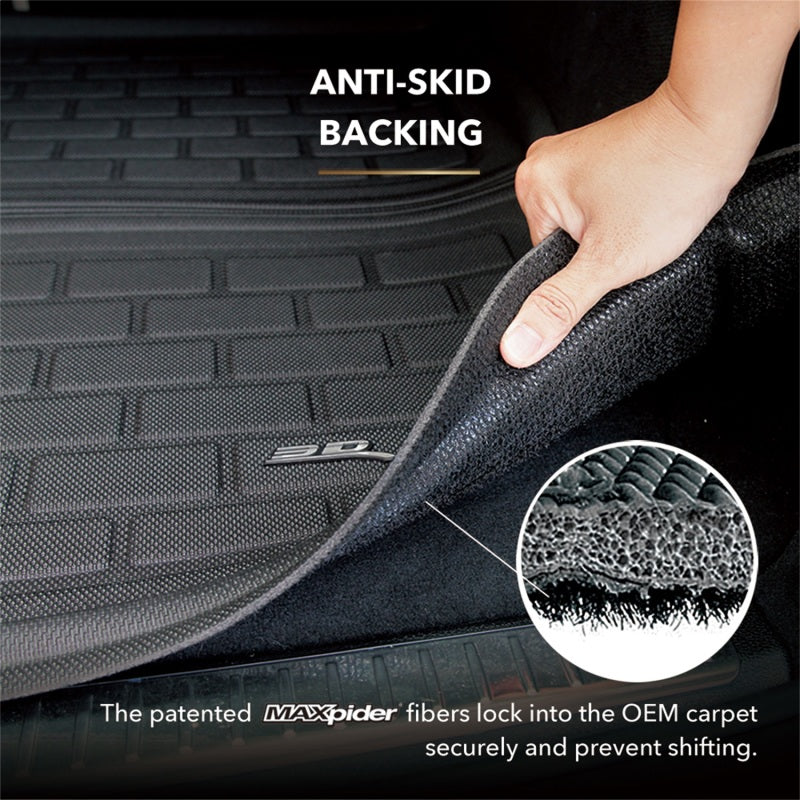 3D MAXpider 2015-2019 Subaru Legacy Kagu Cargo Liner - Black M1SB0141309