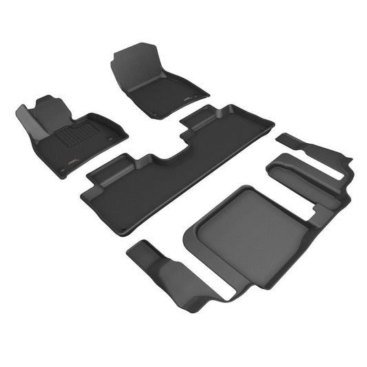 3D MAXpider 23-24 Mercedes-Benz Eqs Suv 7-Seat Kagu Black R1 R2 R3 L1MB18701509