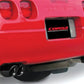 Corsa 90-95 Chevrolet Corvette C4 ZR1 5.7L V8 LT5 Black Sport Cat-Back Exhaust 14117BLK