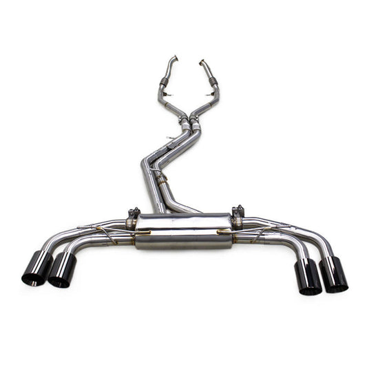 T304 Stainless Valved Catback Exhaust System for Audi Q8 RSQ8 4.0T