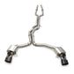 Valved Catback Exhaust System for Audi RS6 RS7