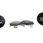 Ford Racing Ford Truck/SUV Black And Chrome Wheel Center Cap Kit M-1096K-BCT