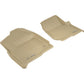 3D MAXpider 2017-2019 Ford F-250/350/450 Kagu 1st Row Floormat - Tan L1FR10711502