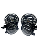 SPDZ1 Oculus 7” RGB LED Headlights with LED RGB Fog Light Kit – App Controlled Multi-Mode Halo