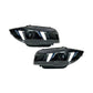 BMW 1 Series E87 Snake Eye Laser LED Headlight Assembly with Dual-Color DRL (Yellow / White) 2004 - 2011 (116i / 118i / 120i / 125i)
