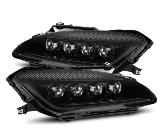 AlphaRex 99-09 Honda S2000 NOVA-Series Projector LED Headlights - Alpha-Black 880272 *Discontinued