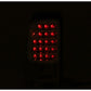 Anzo 1999-2007 Chevrolet Silverado 1500 LED Taillights Chrome
