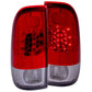 Anzo 1997-2003 Ford F-150 LED Taillights Red/Clear