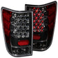 Anzo 2004-2015 Nissan Titan LED Taillights Black