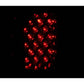 Anzo 2004-2015 Nissan Titan LED Taillights Black