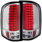 Anzo 2007-2013 Chevrolet Silverado 1500 LED Taillights Chrome