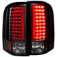 Anzo 2007-2013 Chevrolet Silverado 1500 LED Taillights Black